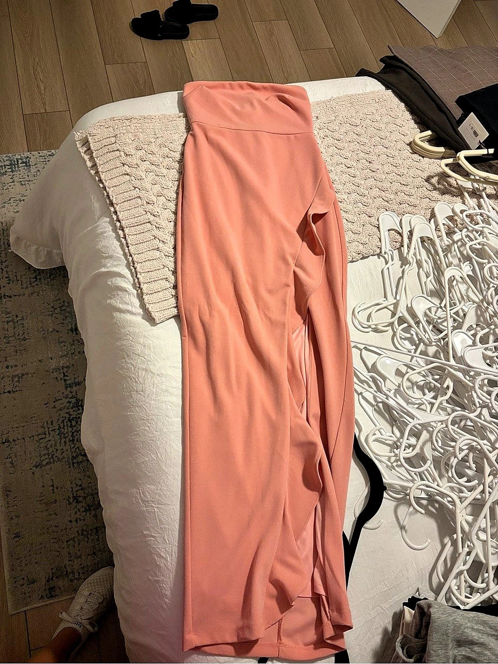 Lulus Pink Maxi Dress Size XS Like New